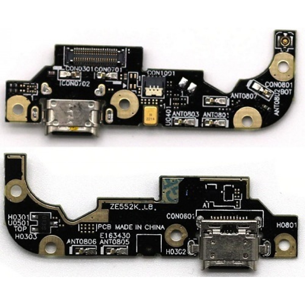 Custodia Portafoglio Con Flip Per Asus Zenfone 3 ZE552KL - Pelle Artificiale Con Supporto E Slot Per Carte - Stampa Gufo